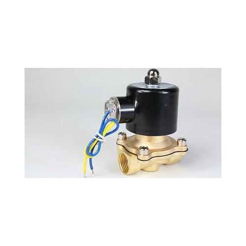 2way2position AC220V 1/2" Electric Solenoid Valve Water Air N/C Gas Water Air