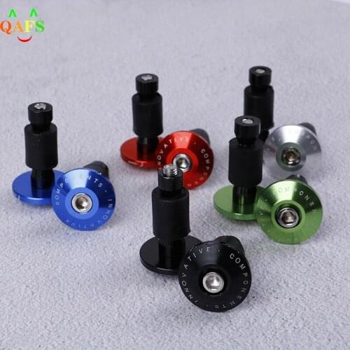 Hot End Weight Handlebar Grips Cap Anti Vibration Silder Plu Motorcycle Handle Bar g