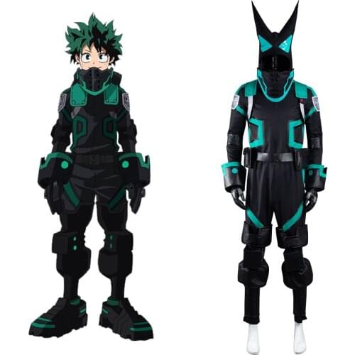 My Hero Academia Midoriya Izuku Cosplay Costume Outfits Halloween Carnival Suit