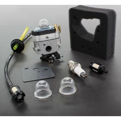 8pcs/set Carburetor Kit For Honda FG100 GX22 GX31 Trimmer Brush Cutter 139F 1.5HP HHE31C Edger HHT31S UMK431 # 16100-ZM5-803