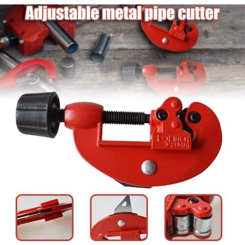 Simple Deburring Mini Adjustable Metal Pipe Cutter Portable Manual Pipe Cutter Multifunctional Durable Cutting Machine Tsl1