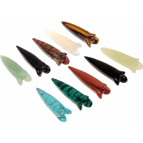 Vintage Filigree Bullet Flower Pattern Nature Onyx Opalite Imperial Drilled Stone Amulet Pendant Charming Carve Charms