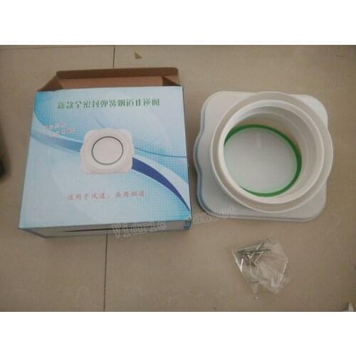 15/16/18cm Check valve kitchen flue check valve anti-odor device flue valve range hood smoke-proof anti-odor valve Universal