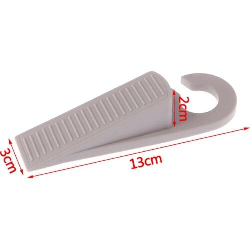 1pc Door Stop Hook Type Wedge Rubber Stopper Guard Door Block Baby Safety Door Stop