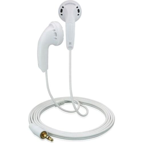 3.5mm Sport New DIY Earbud In Ear Earphone Earbud Dynamic Flat Head Plug Earbud Bass HIFI Headset Bass Earbud Use For Vido Pad