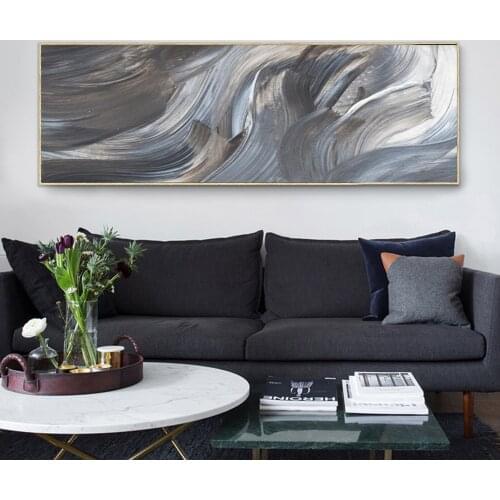 Abstract Art Paintings Wall Canvas Prints Posters and Decorative Painting Rainbow Pictures for Living Room Home Cuadros Decor