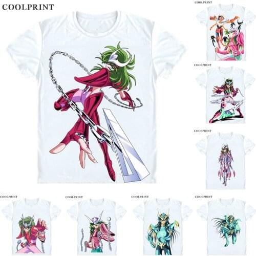 Andromeda Shun Andoromeda no Shun T Shirt Saint Seiya Knights of the Zodiac Casual TShirt Premium T-Shirt Short Sleeve Shirts