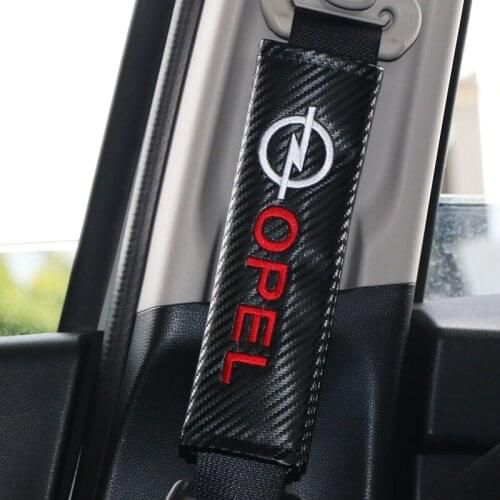 Car Styling Seat Belt Cover Pad fit for OPEL Corsa Insignia Astra Antara Meriva Zafira Car-styling