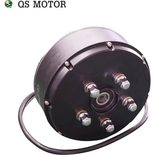 QS Motor e-car motor 1500W 205 45H V1 type BLDC brushless hub motor single shaft hub motor for electric car and golf car