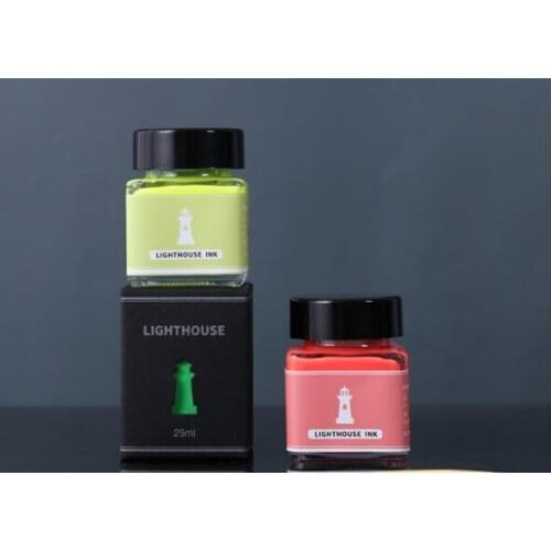 Lighthouse Fluorescence Ink Pen Non Carbon Colour Ink Aurora Color Ink 25ml