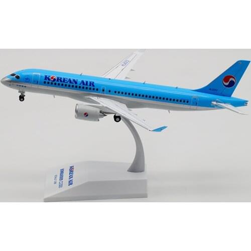 1:200 Scale Korean Air Airways CS300 Airlines Model with Base Alloy Aircraft For Collectible Souvenir Show Gift Toys