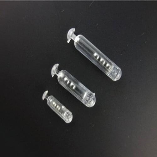 10PCS/lot Plastic Rattles Insert Tube for Worm Jig Fishing Lure Fly Tie Tying Sound Making Fishing Accessories Size 1 2 3