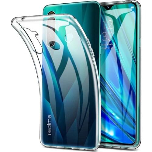 Transparent Phone Case For OPPO Realmi 5i Case Cover Soft Back Cover funda para OPPO Realme5i 5 6Pro Realme 6i Silicon Case etui