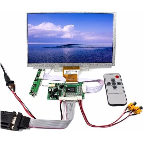 Resolution 800x480 9" tft Lcd Screen with Remote Control, PCB Board