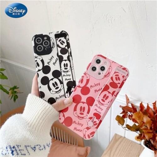 DISNEY Mickey silicone case for iPhone 11 Pro X Xs Max iPhone 12 12mini Official Liquid Silicon 360 Full Cover zz0609