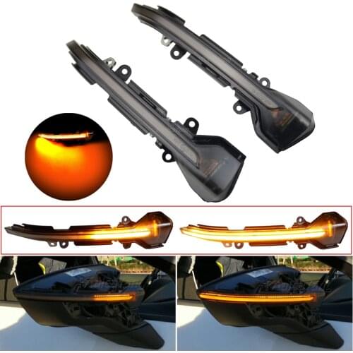 For Seat Leon III Mk3 5F ST FR Cupra Arona KJ7 2013 2014 2015 2017 2018 Flowing led Dynamic Turn Signal Light Repeater Light