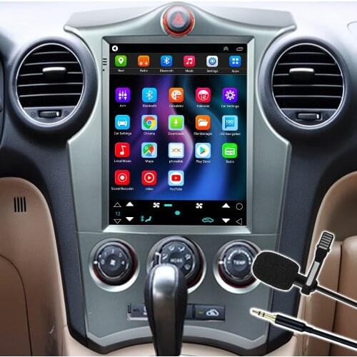 Car Android Radio For KIA Carens 2007 2008 - 2011 Multimedia Player To Tesla style Vertical Screen GPS Navigation 2 DIN no DVD