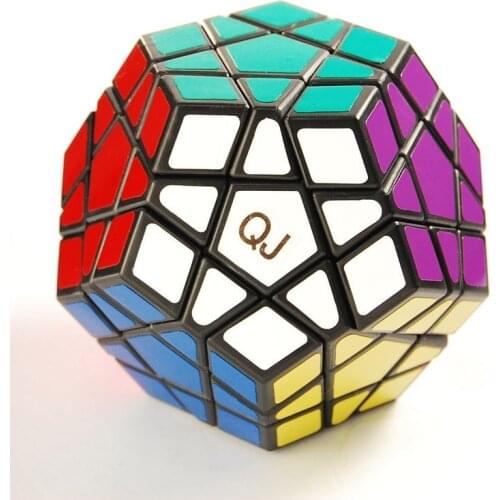 New QJ Puzzle Neo Cube Magic Cube Plastic Magic Cube Brain Teaser Twist Speed Puzzle Toys For Children New Year Gift