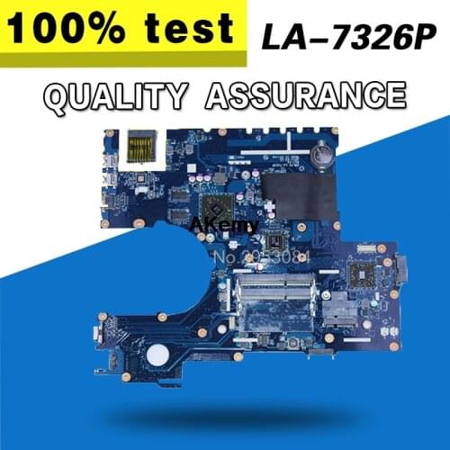 K73BE Motherboard LA-7326P For Asus K73BE Laptop motherboard K73BE Mainboard K73BE Motherboard test 100% OK
