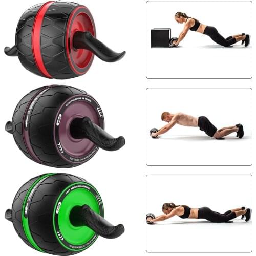 Wheel Fitness Abdominal Exercise Gym Equipment Core Workout Train