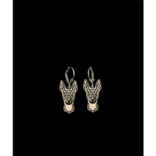 Rat Terrier Earrings Pet Dog Earrings for women christmas cute gift jewelry gold and silver plated beautiful fashion