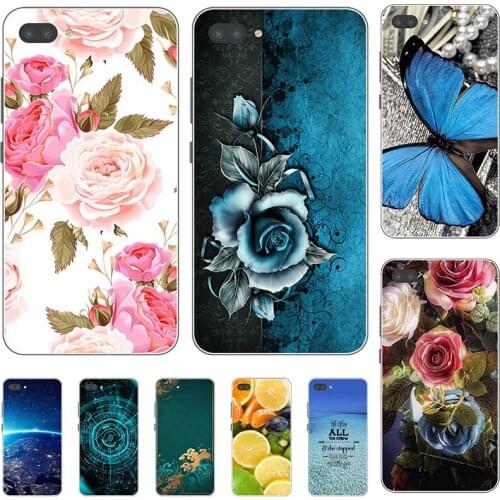 Fashion Flower Case For ASUS Zenfone 4 Max ZC520KL 5.2" Cover Soft Silicone Cat Printing Capa Back Coque