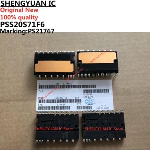1 pcs PSS20S71F6 PS21767 PSS20S71 3 phase DC/AC inverter 600V / 20A (CSTBT) Power Module 100% new imported original 100% quality
