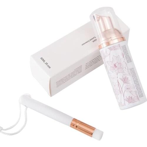 New 1/2Pcs 60ml Grafted Eyelash Foam Cleaning Mousse Brush Facial Beauty Makeup Tool