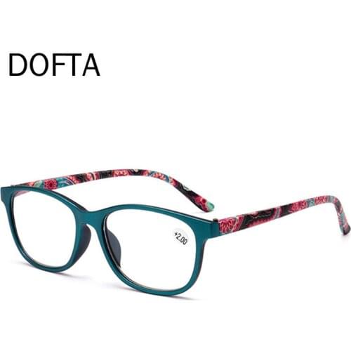 DOFTA Cat Eye Reading Glasses Women Retro Ladies Eyeglasses Vintage Presbyopia Reading Glasses 5237 +1.00 +1.50 +2.00 +2.50