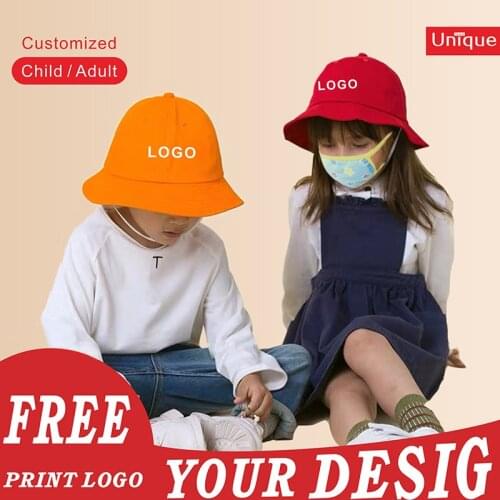 Outdoor Sunscreen Fishing Hunting Cap New Unisex Summer Bucket Hat Women Men Sun Prevent Hats Custom Print Logo Text Gift Hat