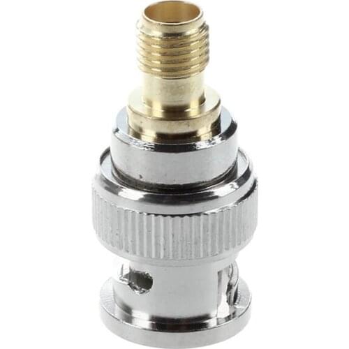 BNC Male to SMA Female Plug Coax Adapter