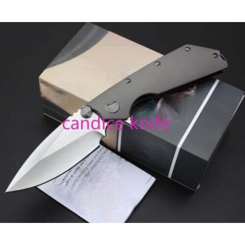 Mict DOC Death of Contact Folding Pocket Knife D2 Blade Titanium Handle Outdoor Camping Hunting Survival Knife EDC Multi Tool