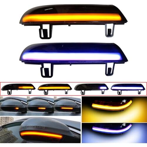 For VW Passat B6 GOLF 5 Jetta MK5 Passat B5.5 GTI V Sharan LED Dynamic Turn Signal Blinker Side Rear-View Mirror Indicator Light
