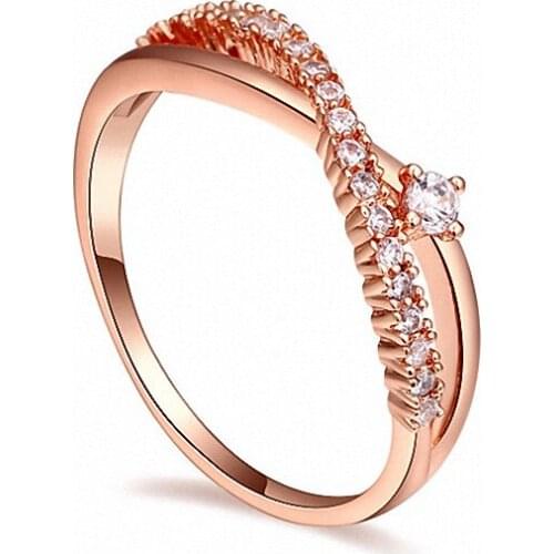 TRACYSWING Real Austrian Crystals Brand AAA Zirconia Micro Inlays Fashion Ring for women New Geometric Th-108711