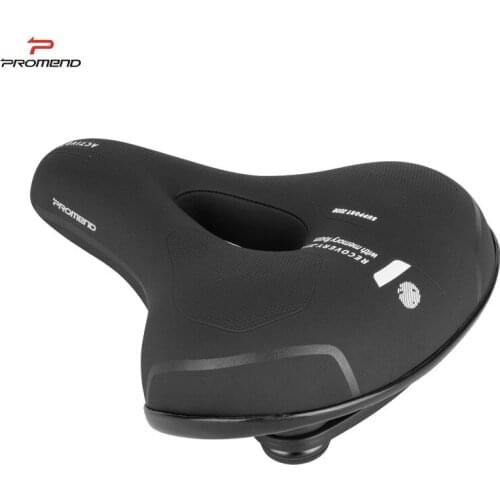 PROMEND Bicycle Saddle Men Comfortable PU Leather Hollow Breathable Cushion for Mtb Saddle Bike Seat Cushion Cycling Accessories