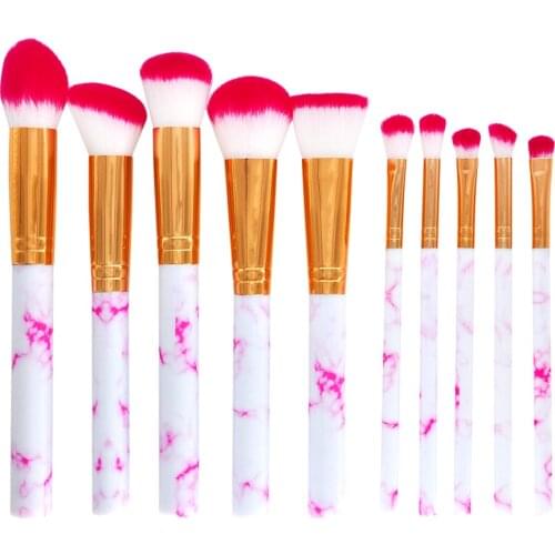 10 Pcs Makeup Brushes pincel maquiagem Cosmetics Makeup Brush Tools kit high quality makeup blush brush