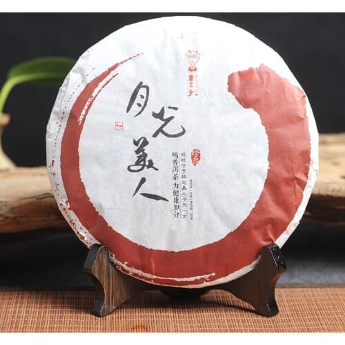 2017 Dr. Pu-erh Tea Moonlight Beauty Pu-erh Raw Cake Moon Chinese tea 357g