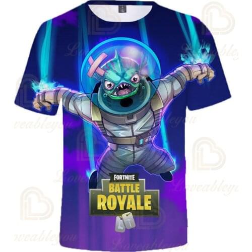 Fortnite Men and Women Victory Childrens Wear Battle Royale 3d Swearshirt Boys Girls Clothes Tops Kids T-shirt Hero Teen Tops
