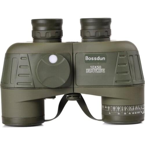 Military Telescope 10X50 Powerful Binoculars Low Light Night Vision Waterproof And Shockproof Binoculars For Hunting