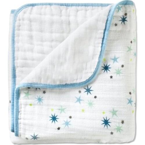 Adamant Aden anais Baby Blanket Autumn Newborn Supplies Baby Gauze Holds Soft Blankets Thickening 100% Cotton 2 Layers