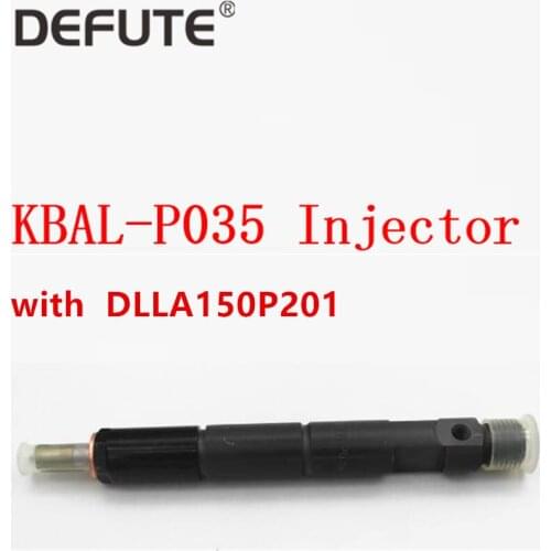 KBAL-P035 Injector with DLLA150P201 diesel spray nozzle, Fuel injector assembly KBAL-P035