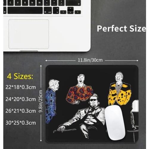 Venom Mouse Pad DIY Print Cushion Poison Venom Pen And Ink Ink Illustration Copic Men In Suits Inktober Toxic