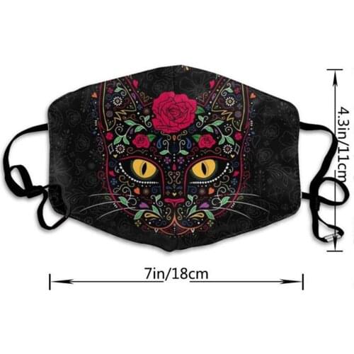 2pcs Halloween Masks For Adults Face Mask Designer Mascherina Masker Breathable Mask For Face Mondkapje Print Mascarillas Masecz