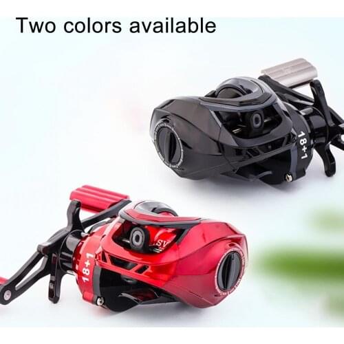 Metal Wear Resistance Drop Wheel Double Brake Fishing Line Reel Spare Spool with Deep Line Cup Shaft High-smooth Sealed Bearings