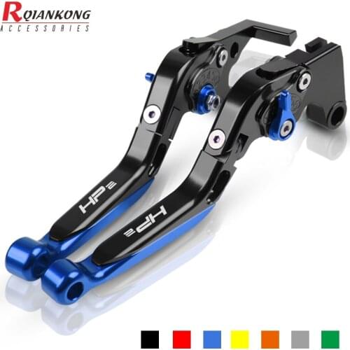 Motorcycles CNC Aluminum Folding Extendable Brake Clutch Levers Accessories For BMW HP2 Megamoto HP2Megamoto 2006 2007 2008 2009