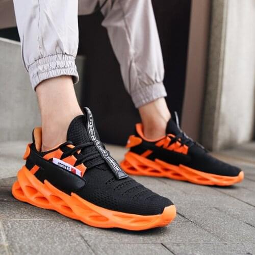 New Men Sport Shoes Breathable Running Sneakers Men Casual Shoes Platform Sneakers Men Tennis Shoes Men Walking Shoes
