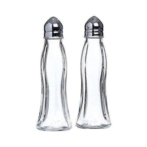 Pasabahce 80030 Black 2 Li Long Salt Shaker