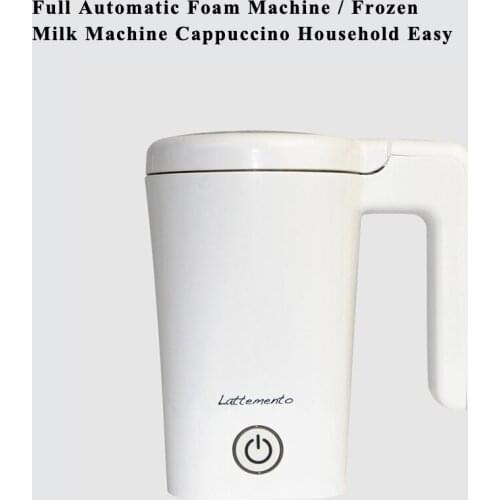 Full Automatic Foam Machine / Frozen Milk Machine Cappuccino Household Easy