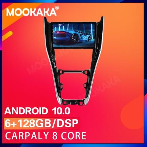 PX6 Android 10.0 128G GPS Navigation Radio for Toyota Harrier 2010-2017 Multimedia Video Player Auto Audio Stereo Head Unit DSP