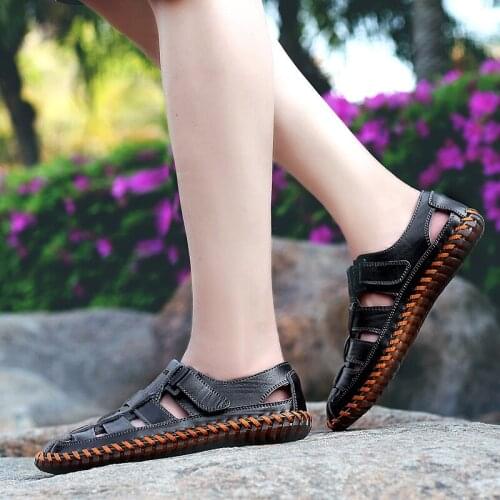 Summer Men Fashion 2020 Summer Sandals Men Man Slippers Mens Work Shoes Beach Sandalias De Verano Para Hombre